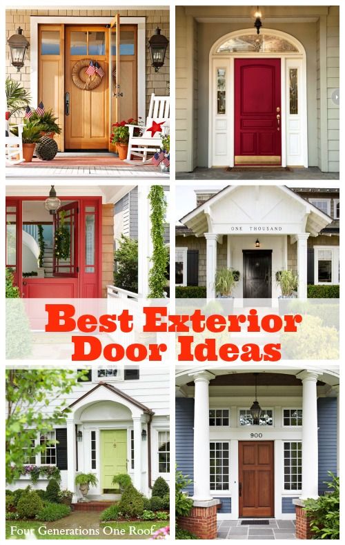 Our front door makeover begins + a roundup of the best exterior door ideas to ad...