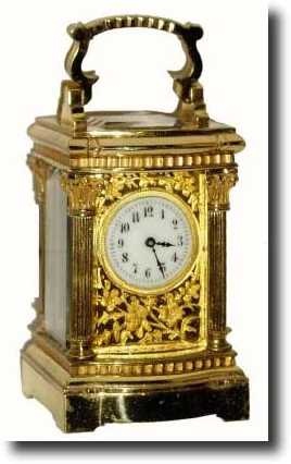 Antique Carriage Clock Unsigned