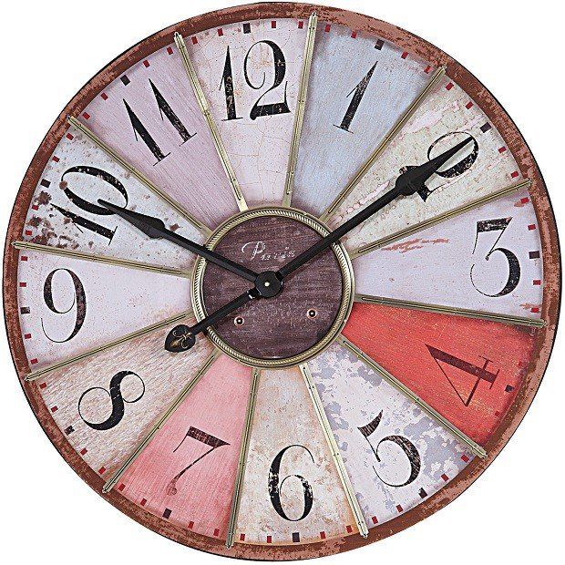 Round Wood Wall Clock | Huge Wall Clocks