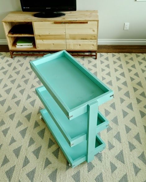 Ana White | Build a Smaller Rolling Cart for Home Depot DIH Workshop | Free and ...