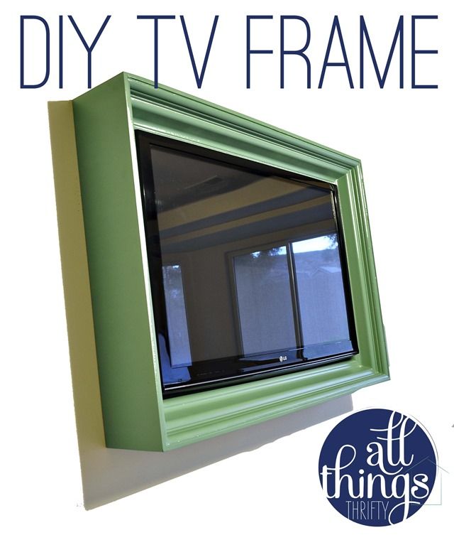 How to make a custom tv frame