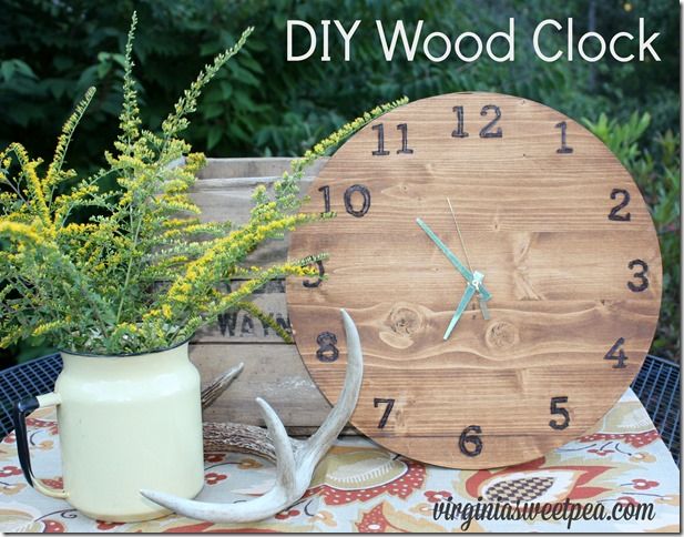Make Your Own DIY Wood Clock