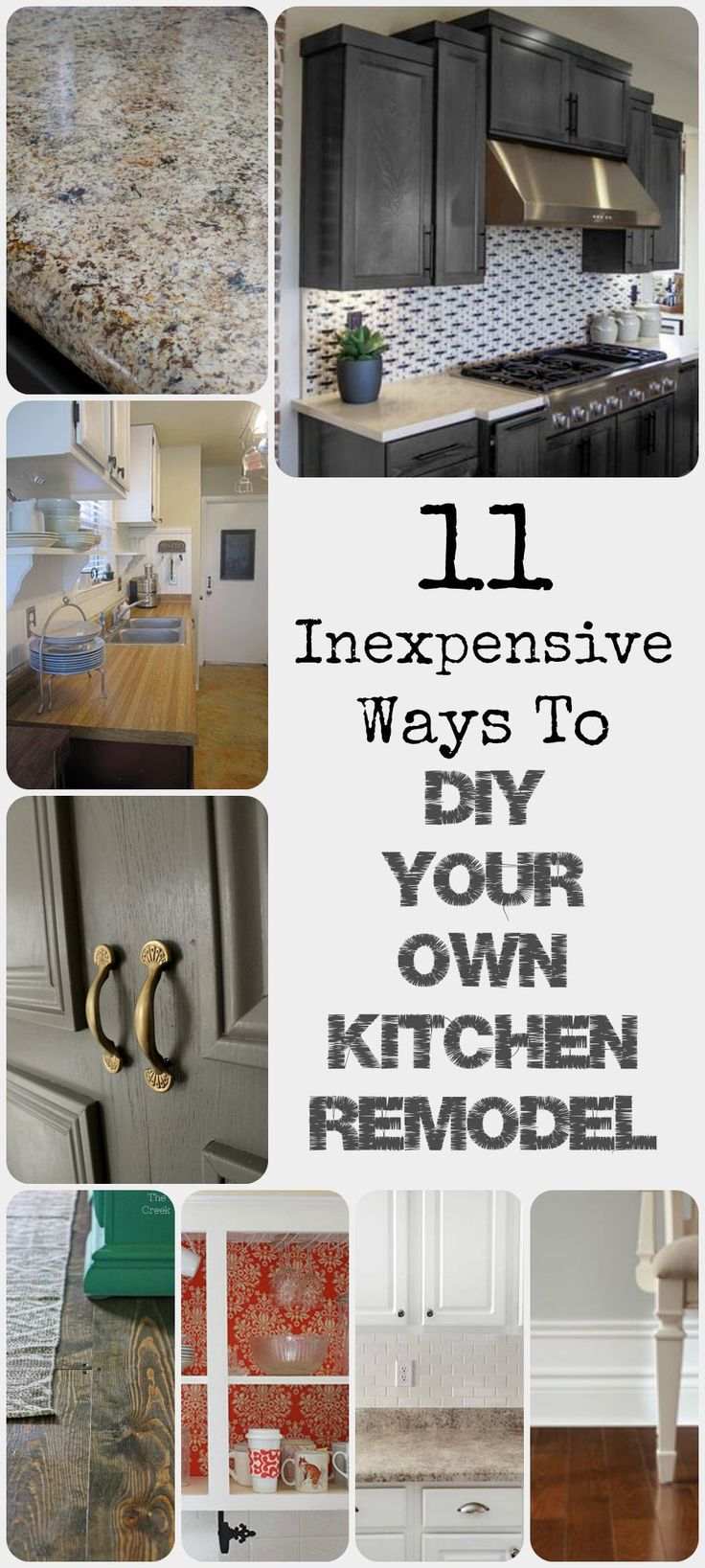 11 Ways to DIY Kitchen Remodel!