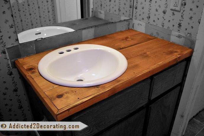 Finally, a cheap way to rehab my bathroom counters! $35