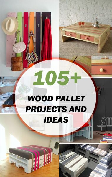 105+ Wood Pallet Projects and Ideas