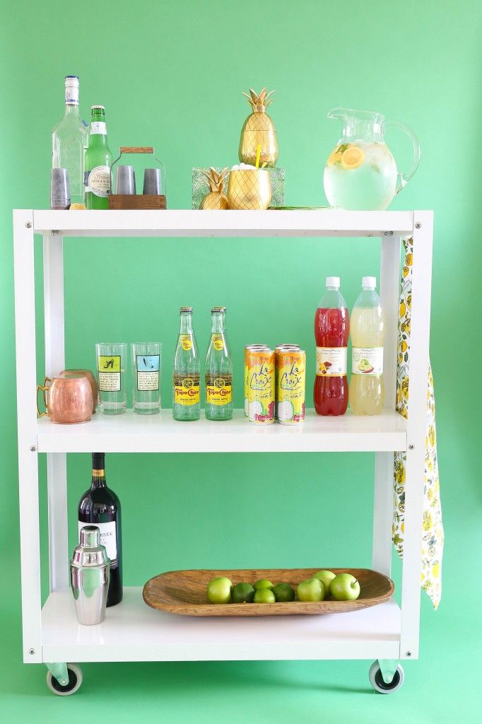 How to make a bar cart - and stock it!...