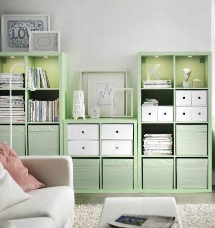IKEA Fan Favorite: KALLAX shelving unit. Simple and versatile, the KALLAX series...
