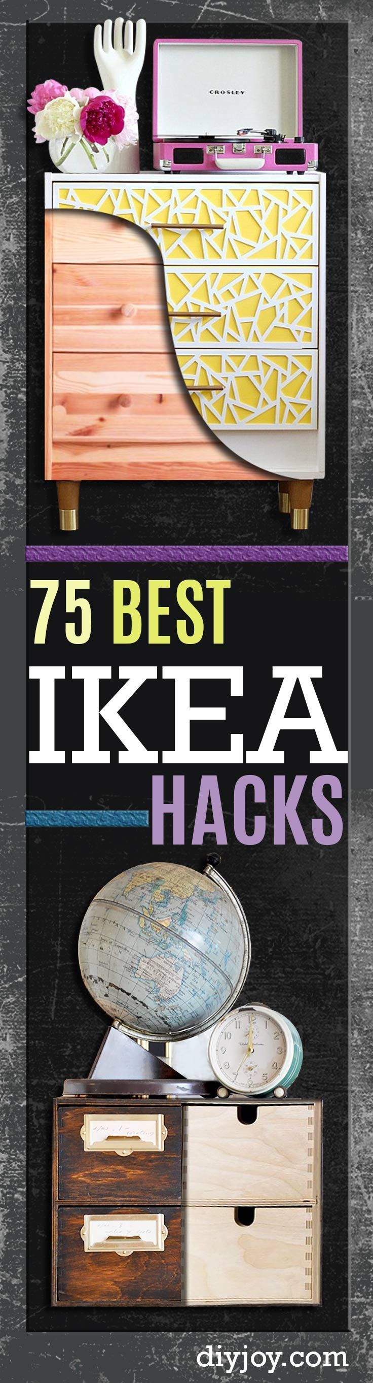 IKEA Hacks and DIY Hack Ideas for Furniture Projects and Home Decor from IKEA - ...