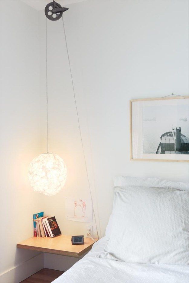 Invest in a nice bedside lamp so you never again have to get up to turn off the ...