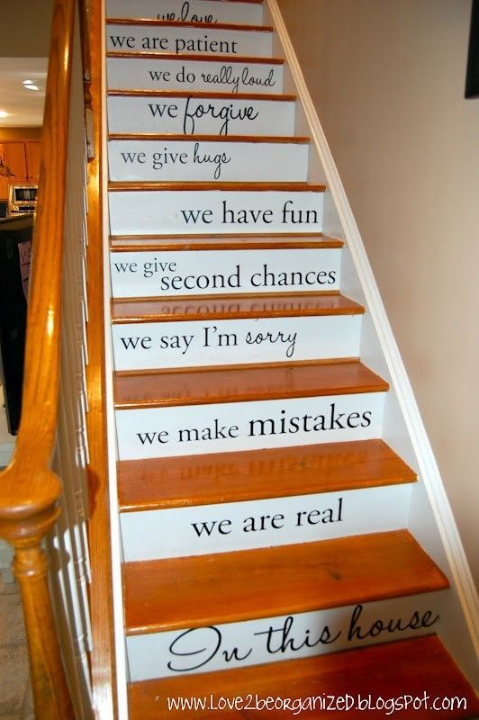 Stair Decorating ideas