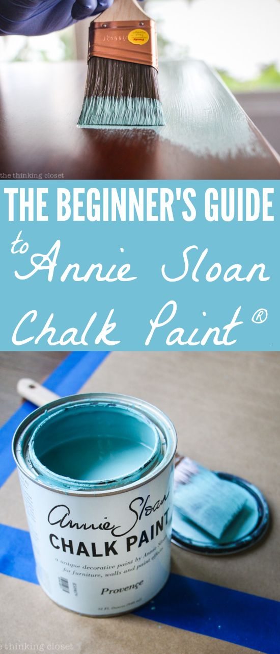 The Beginner's Guide to Annie Sloan Chalk Paint