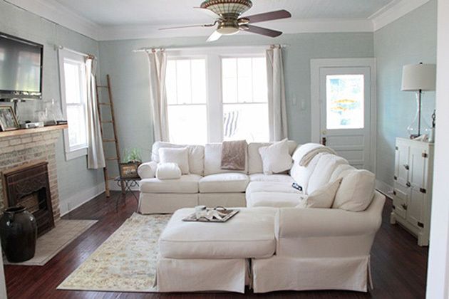 What I love about Sea Salt (SW 6204), by Sherwin-Williams, is that it is a chame...