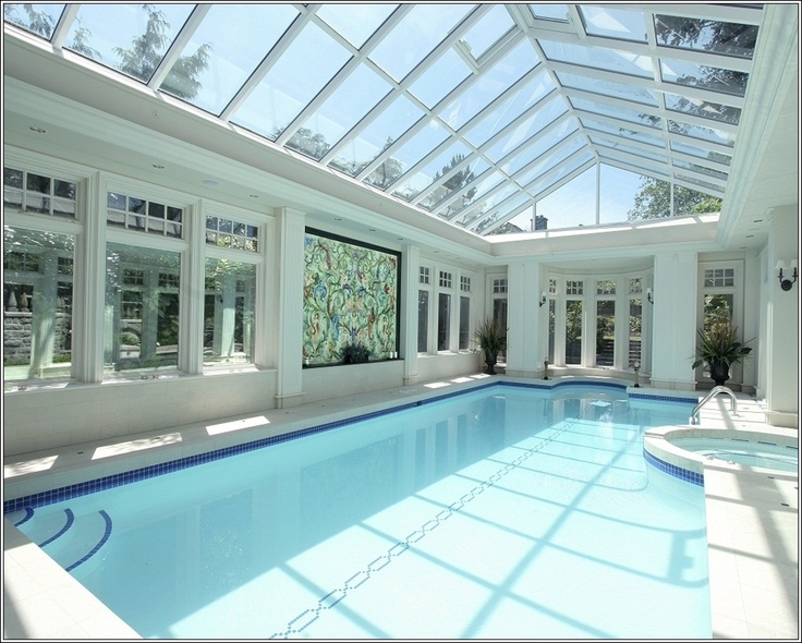 Bring Tranquility To Your Home With An Indoor Pool!