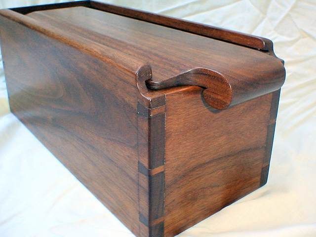 Box with interesting handle