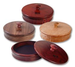 Round Wood Box #jewelrybox