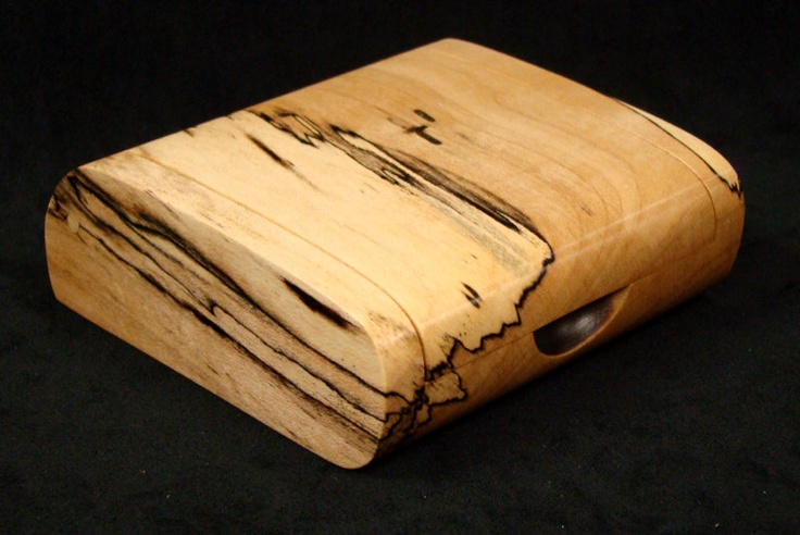 Spalted Maple Keepsake Box. $33.00, via Etsy. Smaller than what I'm looking ...