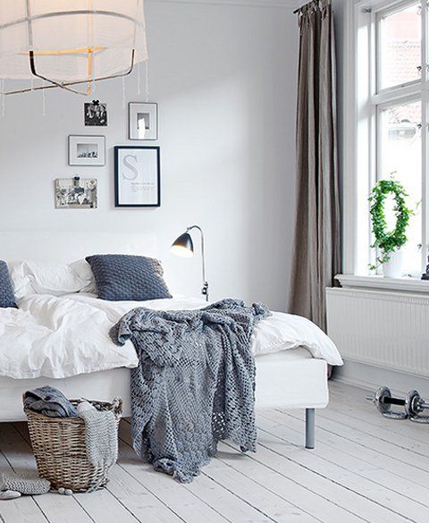 scandinavian-style-9-bedroom-with-grey-accents © Alvhem Estate and Interiors