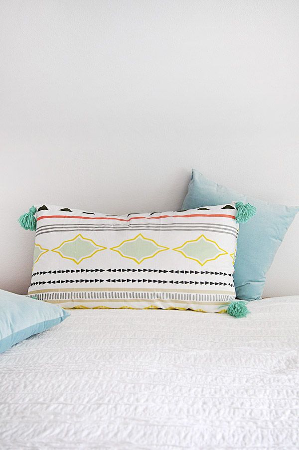 Lounge Tassel Pillow - Delineate Your Dwelling