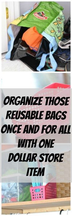 Reusable Bag Storage - I Am a Homemaker...