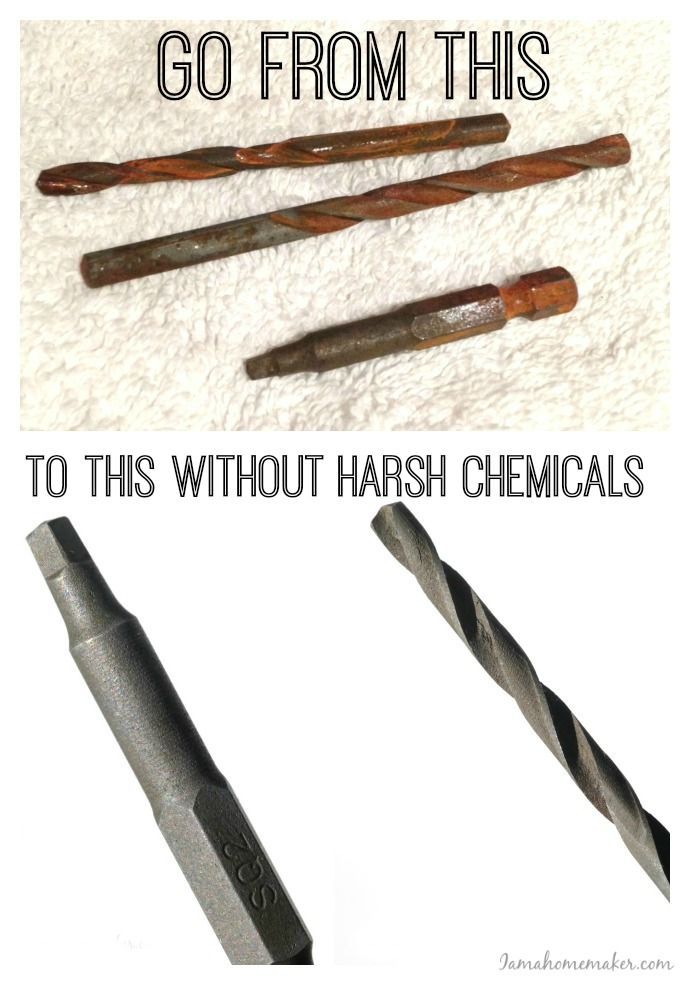 Save your rusty tools with one ingredient...