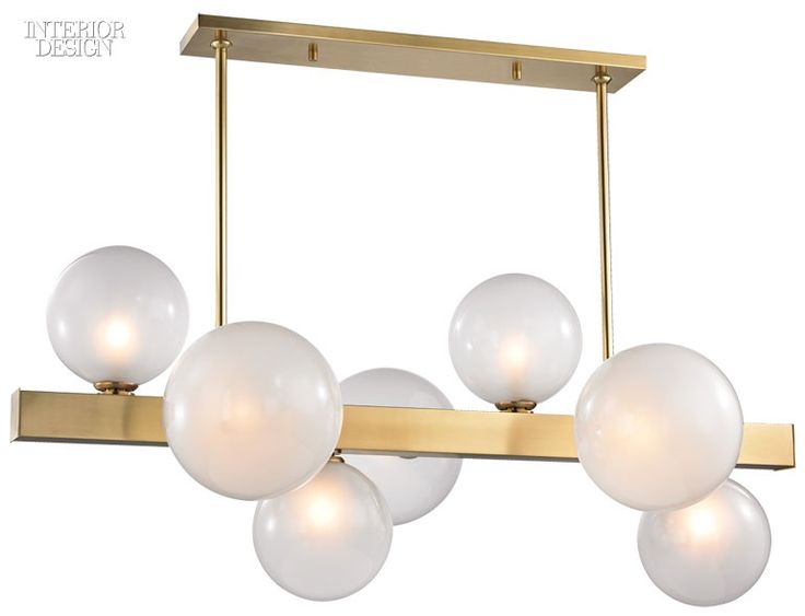 33 New Lighting Products to Brighten Up Any Space | Hinsdale chandelier in brass...