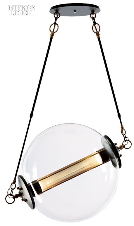 33 New Lighting Products to Brighten Up Any Space | Otto pendant in steel, brass...