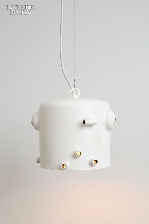 Bring on the Brilliance: 36 New Lighting Products | Boiler pendant in powder-coa...