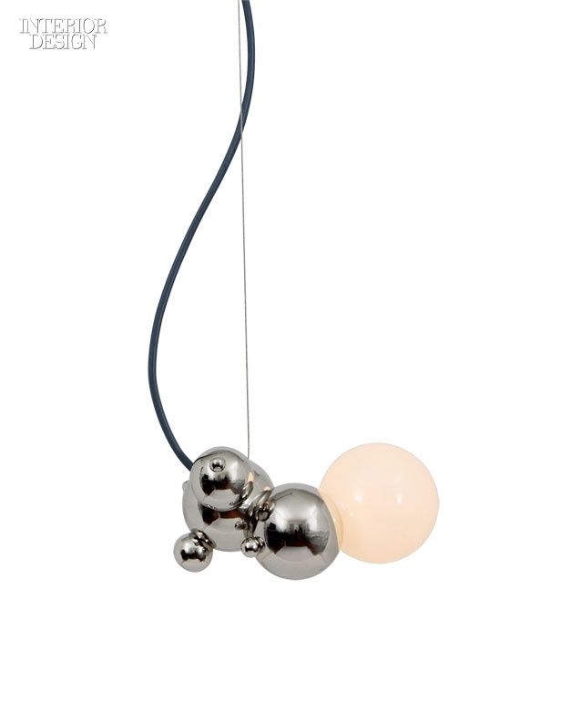 Bring on the Brilliance: 36 New Lighting Products | Cluster pendant in brass wit...