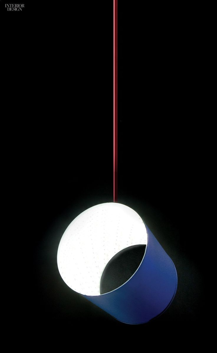 Editors' Picks: 26 Cutting-Edge Lighting Fixtures | Black Hole pendant in painte...