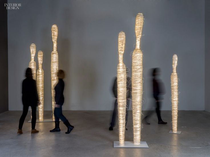 Editors' Picks: 26 Cutting-Edge Lighting Fixtures | Encontros sculptures in stee...