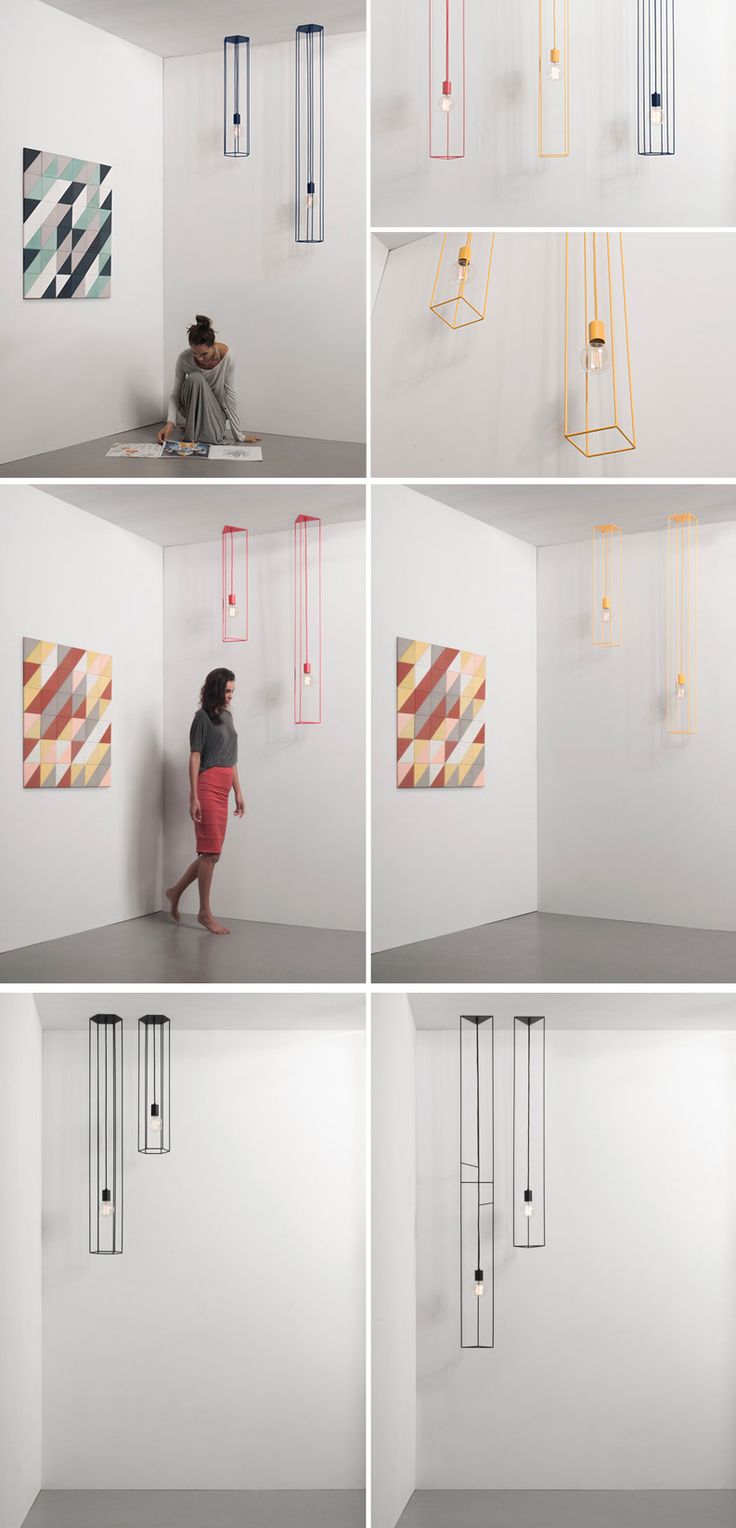Ukrainian design studio FILD have launched LINES, a series of geometric pendant ...