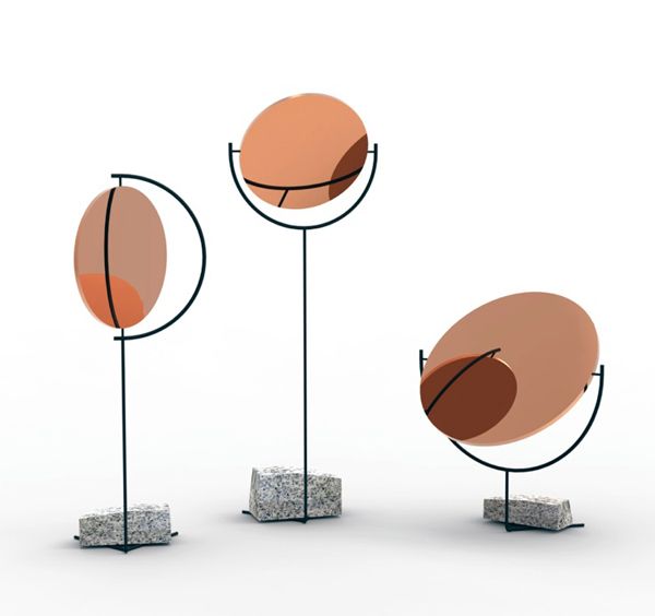 Copper Mirror Series by Hunting & Narud.