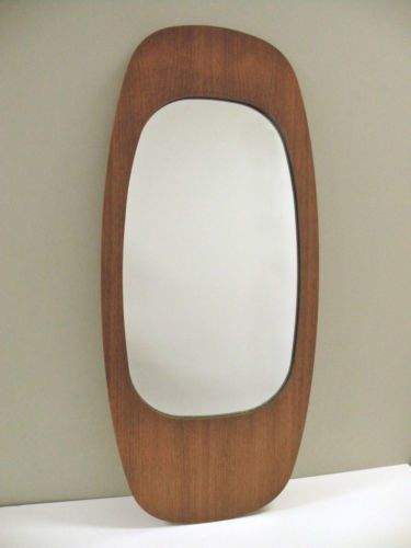 Danish Modern Midcentury Style Mirror Pure Design Geoffrey Lilge Contemporary 97...