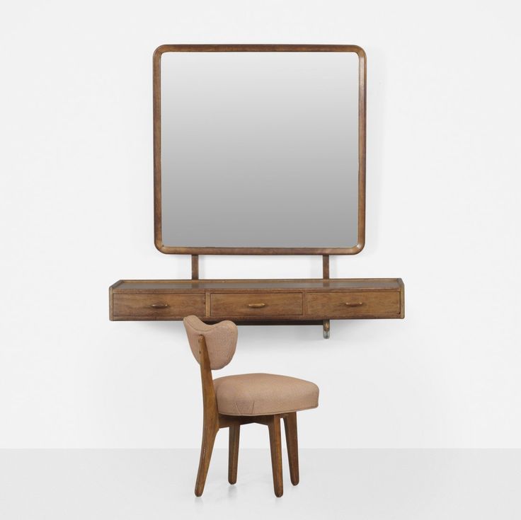 Stonorov and von Moltke vanity and chair