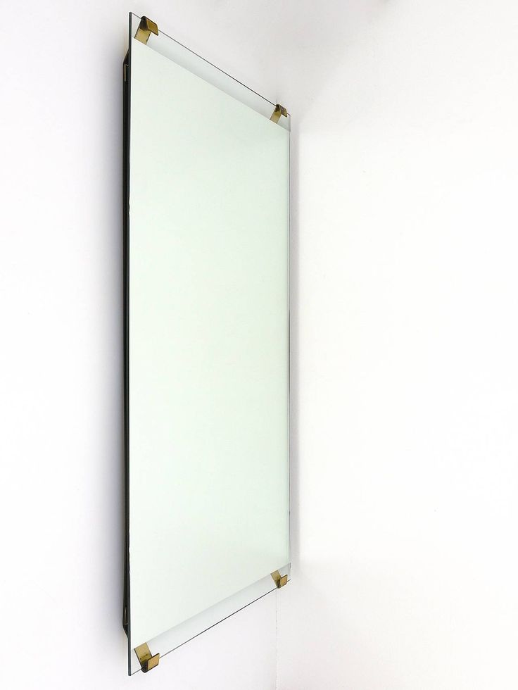 Rare Huge Carl Auböck Brass Wall Mirror, 1950s, Austria | From a unique collect...