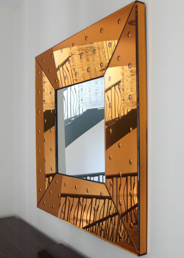 Roberto Giulio Rida Murano Glass Mirror