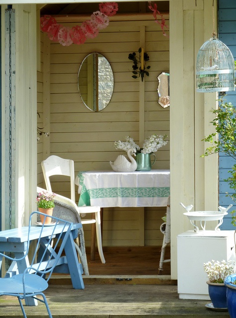 shed chic by found and sewn, via Flickr