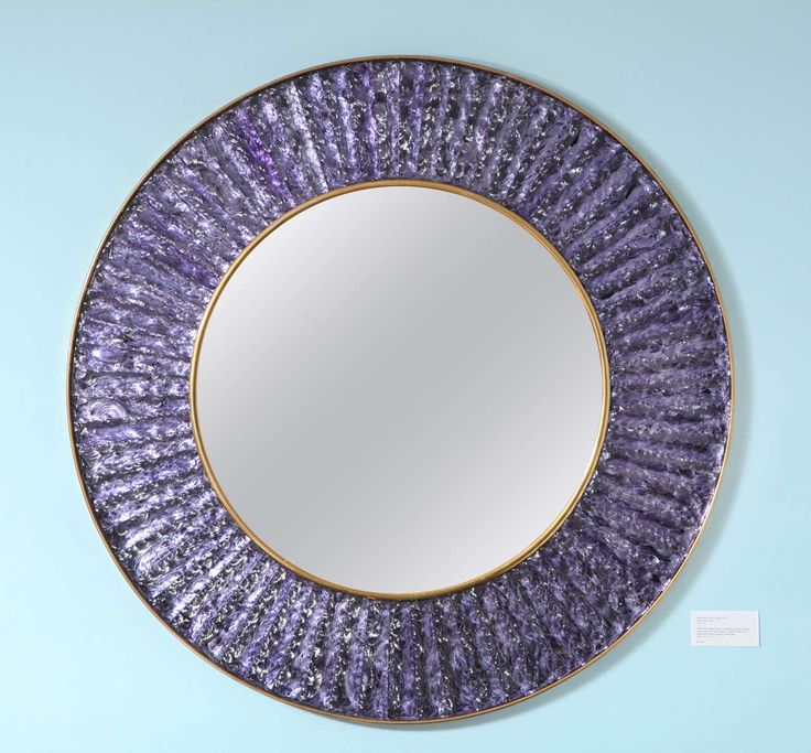 Studio Built Circular Mirror by Ghiro Studio | From a unique collection of antiq...