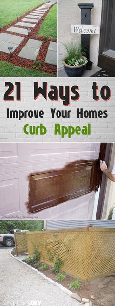cheap and easy curb appeal ideas for your home...