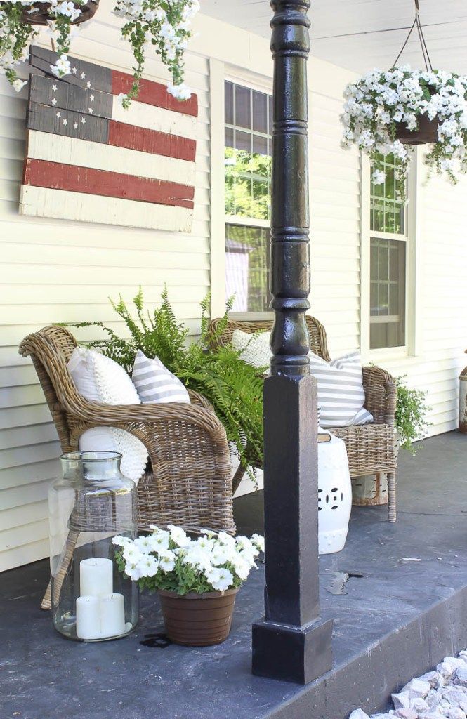 Front Porch Decorating - Rooms For Rent blog