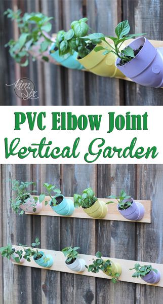 PVC Pipe Vertical Garden