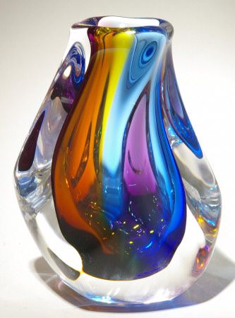 Art Glass Vase by Paul Harrie from Kela's...a glass gallery on Kauai