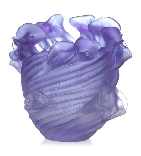Daum Purple/Violet Vase