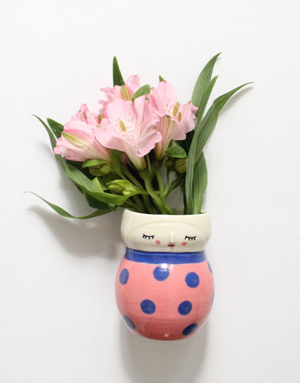 Pink Lady Vase - Babasouk