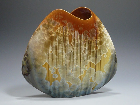 slab vases ceramics -Ginny Conrow