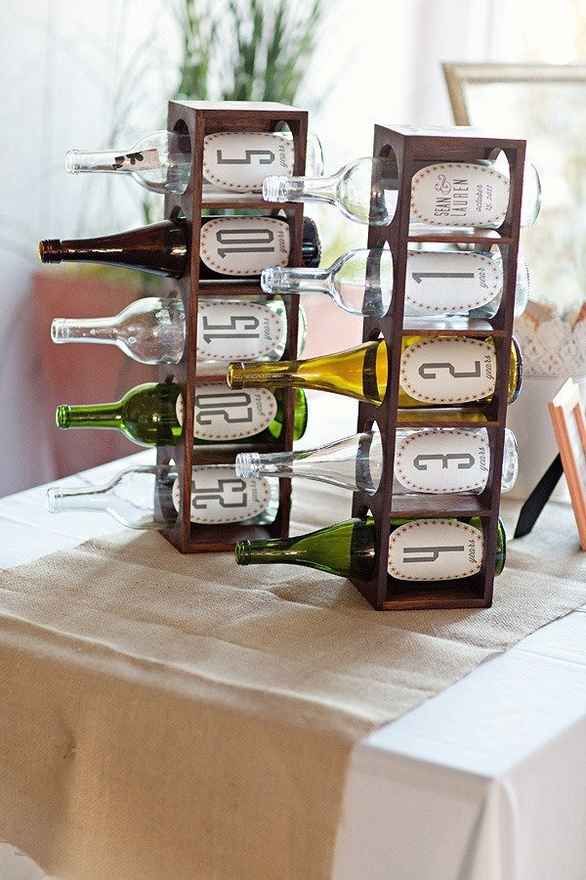 Instead of a guest book, have your guests leave "messages in a bottle"...