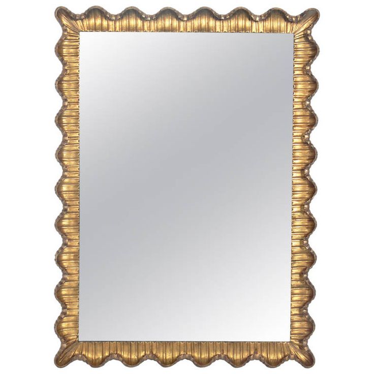 Venetian Scalloped Mirror | From a unique collection of antique and modern wall ...