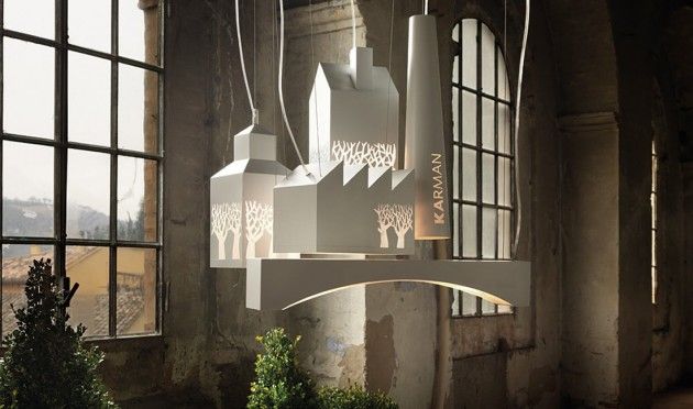 Edmondo Testaguzza has designed My Love, a collection of suspension lamps made f...