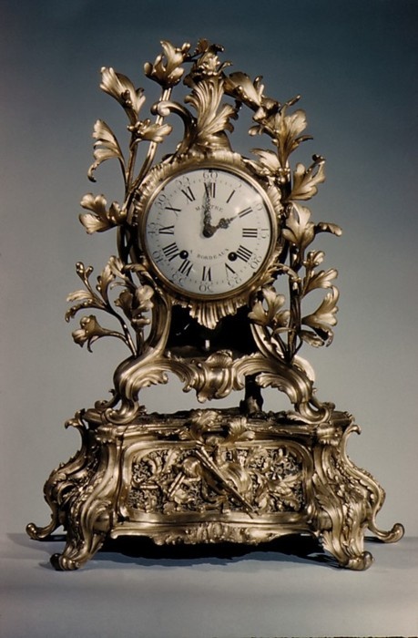 Musical Mantel Clock by Jean Baptiste Martre, France c. 1770