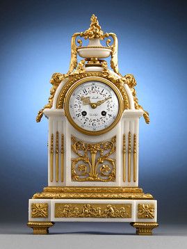 This stunning mantel clock by J. E. Caldwell